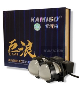 Лазерные bi-led линзы KAMISO 3 дюйма 60W ultra laser