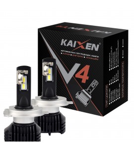 Світлодіодні лампи KAIXEN V4 H4 (45W-6000K)