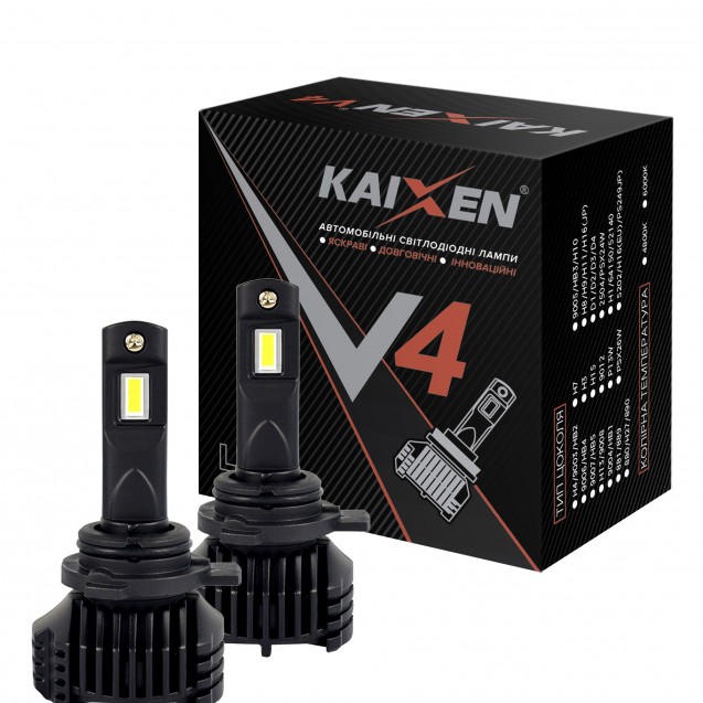 Світлодіодні лампи KAIXEN V4 9012/HIR2 (45W-6000K)