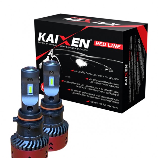 Автомобільні лампи LED P13W KAIXEN RedLine (35W-6000K)