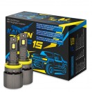 Автомобільні лампи LED H11 6000K 70W KAIXEN F15 CAN BUS EMC