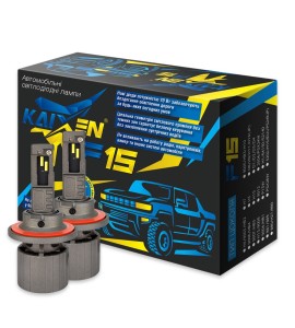 Автомобільні лампи LED H13 6000K 70W KAIXEN F15 CAN BUS EMC
