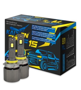 Автомобільні лампи LED HB4 9006 6000K 70W KAIXEN F15 CAN BUS EMC