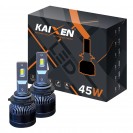 Автомобільні лампи LED HB4 9006 6000K 45W CAN BUS KAIXEN K7