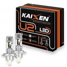 Автомобільні лампи LED H4 6000K 30W KAIXEN U2