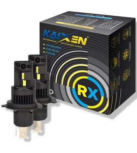  Автомобільні лампи LED H4 6000K 40W KAIXEN RX