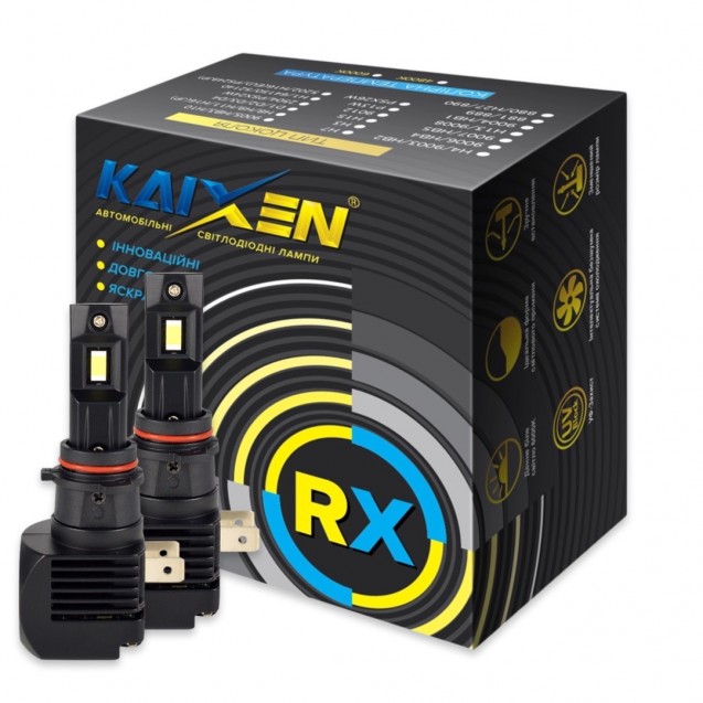  Автомобільні лампи LED P13W 6000K 40W KAIXEN RX